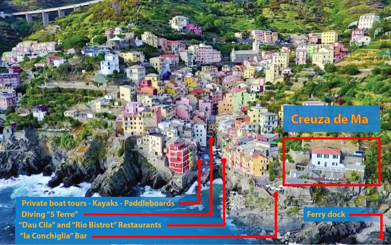 Creuza De Mae Hotel Riomaggiore Exterior photo